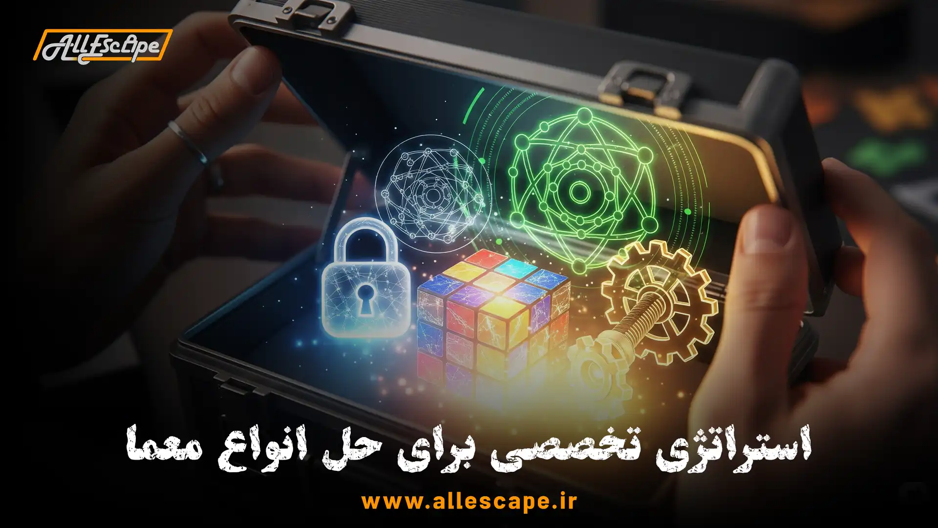 جعبه ابزار ذهنی بازیکن برای پیاده‌سازی استراتژی حل انواع معمای اتاق فرار.