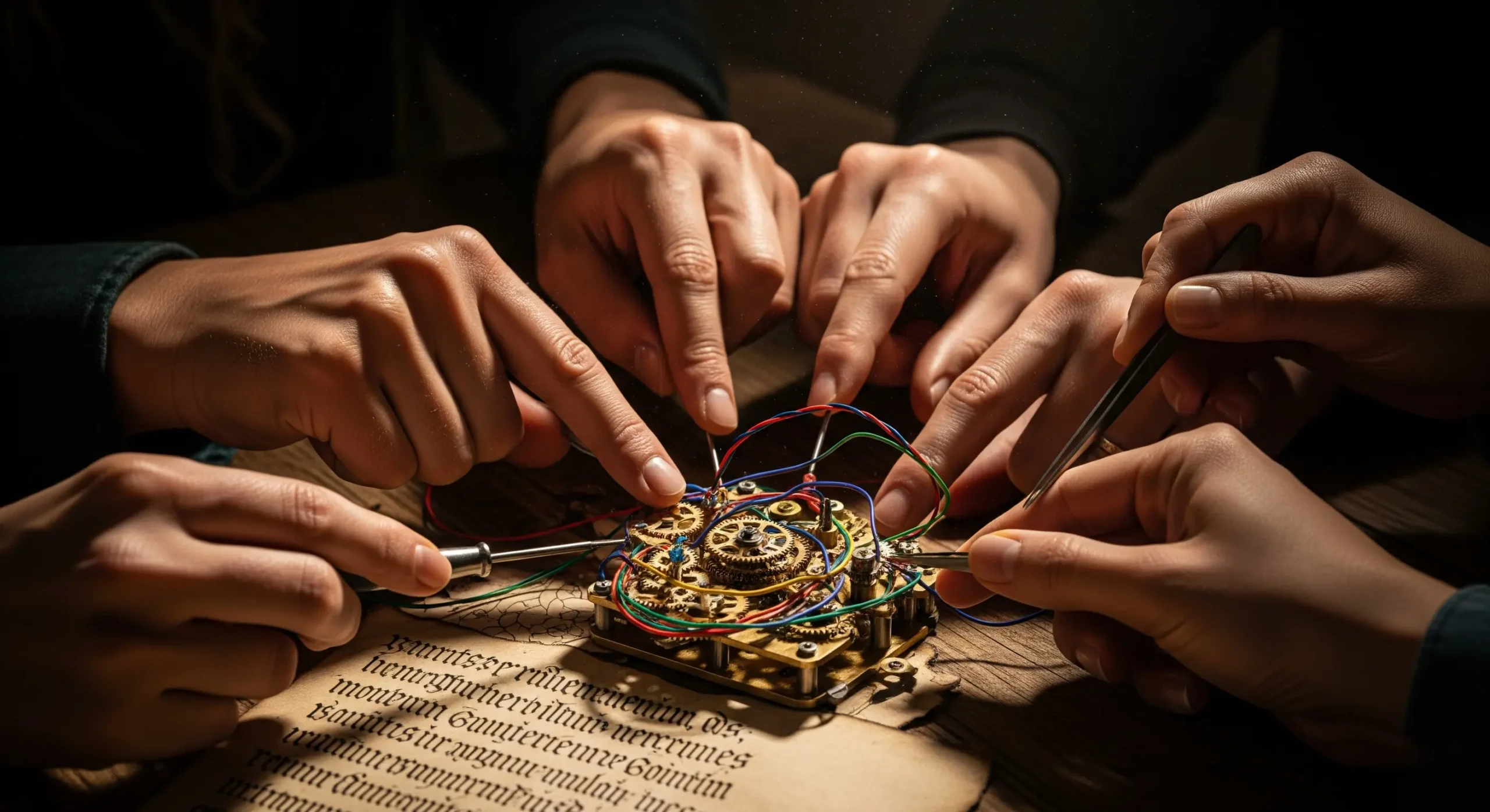 حل معمای گروهی در اسکیپ روم سمنان