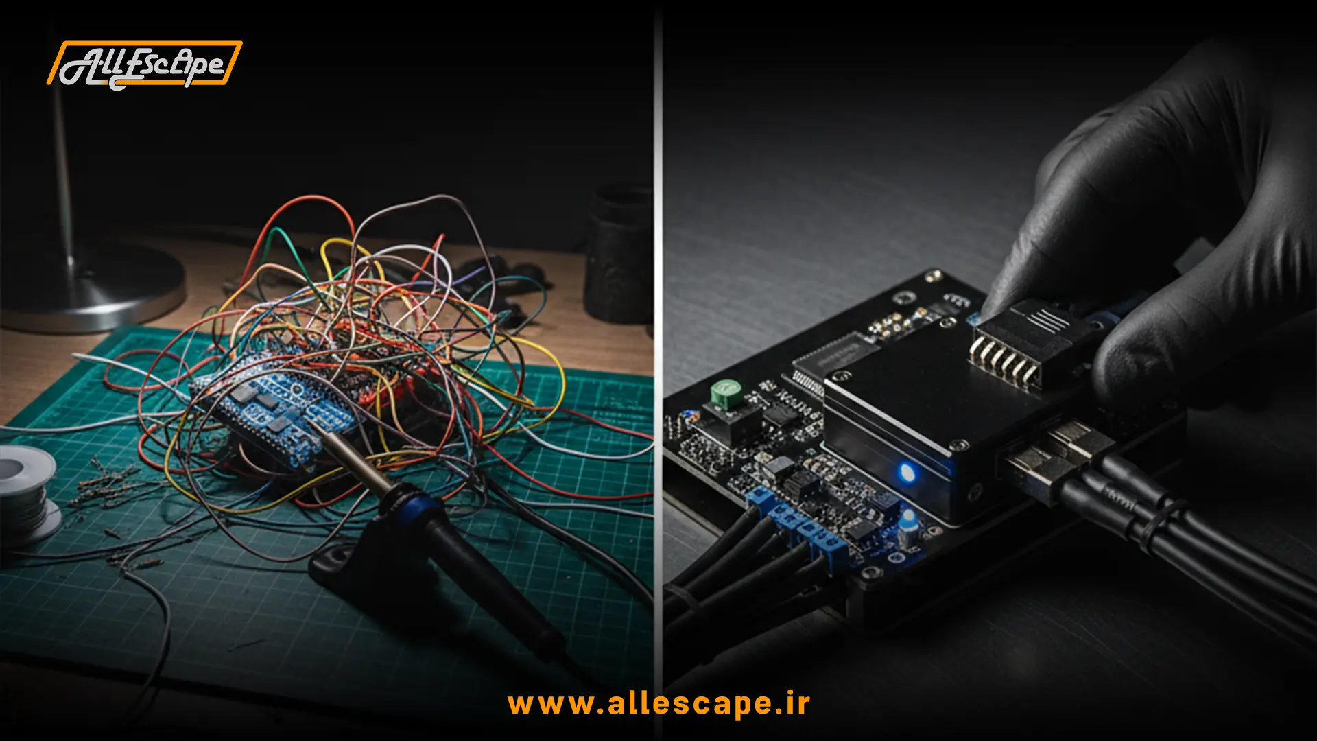 مقایسه گجت الکترونیکی اتاق فرار به روش DIY در مقابل خرید تجهیزات آماده