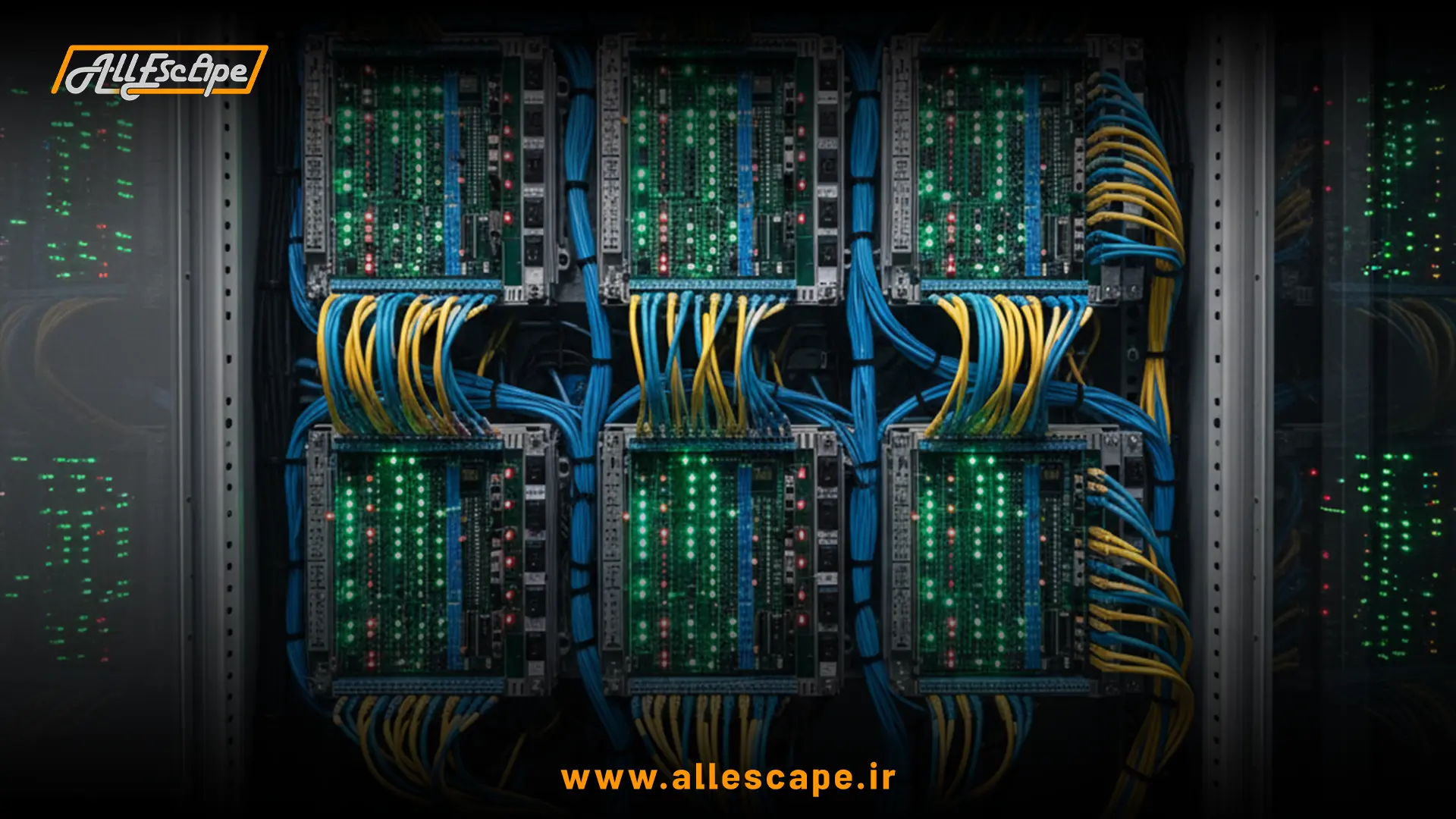 تابلوی کنترل مرکزی و یکپارچه سازی سیستم های الکترونیکی اتاق فرار