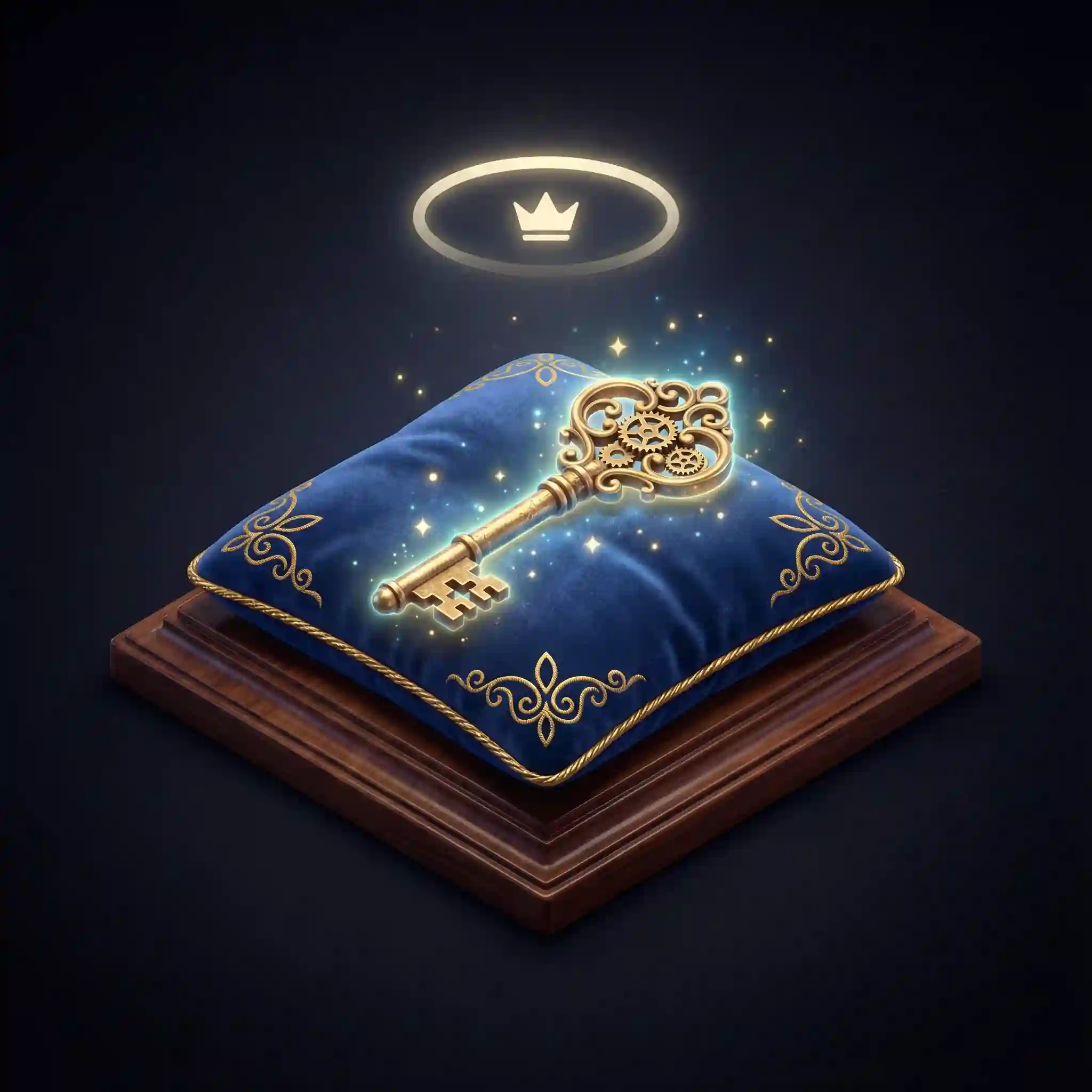 آیکون سه بعدی تحویل نهایی پروژه اتاق فرار و شروع پشتیبانی