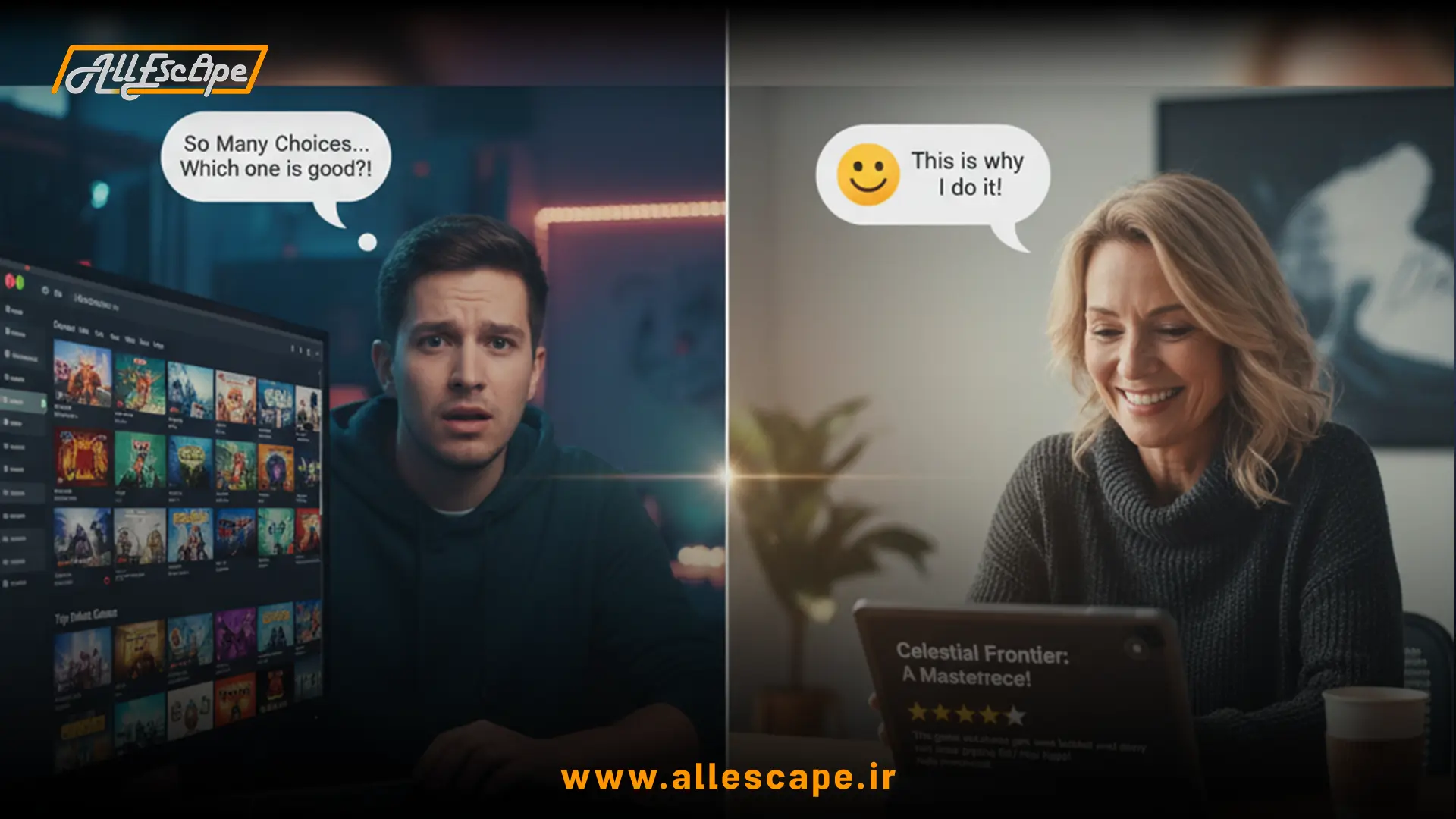 اهمیت نوشتن نقد و نظر برای کمک به بازیکنان دیگر و سازندگان اتاق فرار