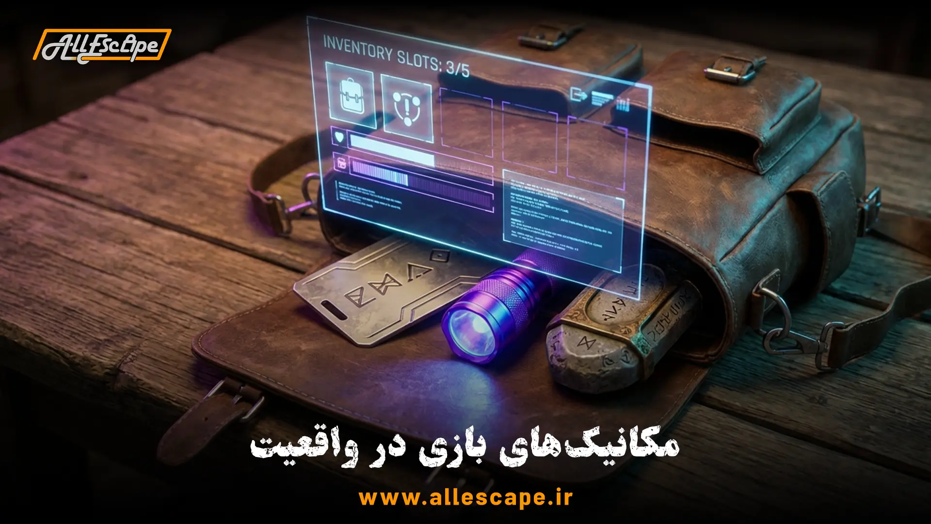 سیستم اینونتوری و مدیریت منابع فیزیکی در اتاق فرار
