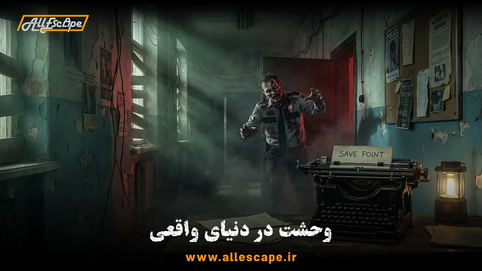 دکوراسیون ترسناک اتاق فرار با الهام از رزیدنت اویل